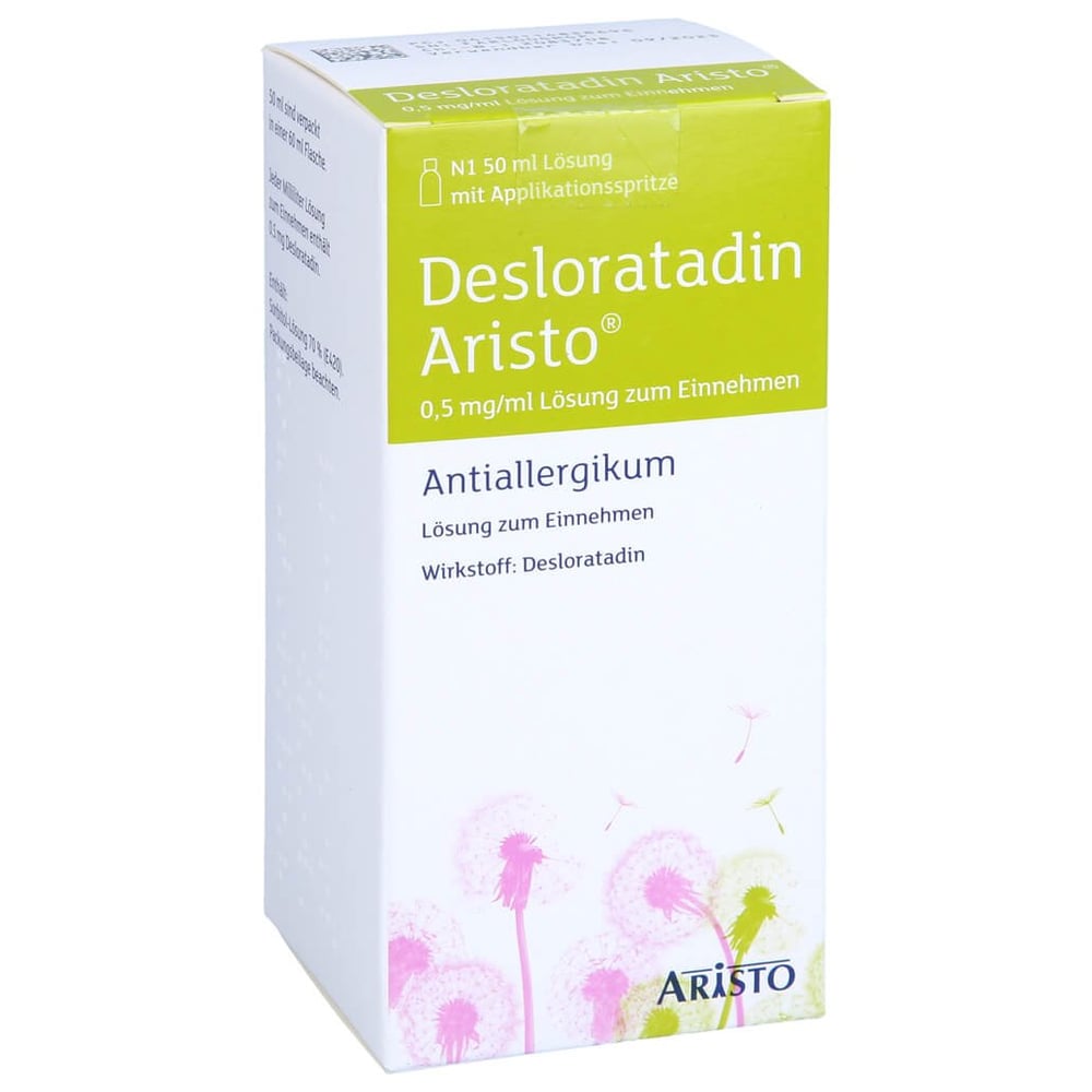 Desloratadin Aristo 0,5 mg/ml Lösung zum Einnehmen