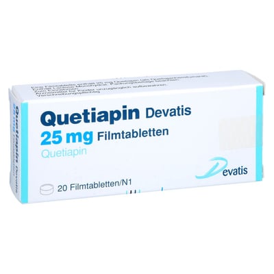 Quetiapin Devatis 25 mg