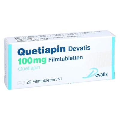 Quetiapin Devatis 100 mg