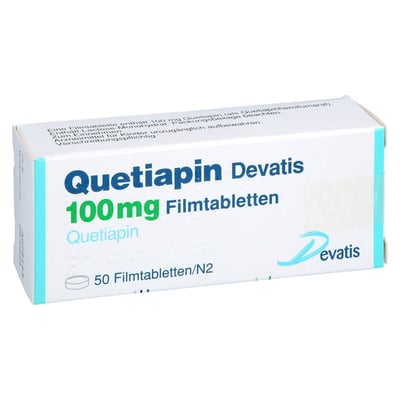 Quetiapin Devatis 100 mg