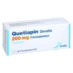 Quetiapin Devatis 200 mg