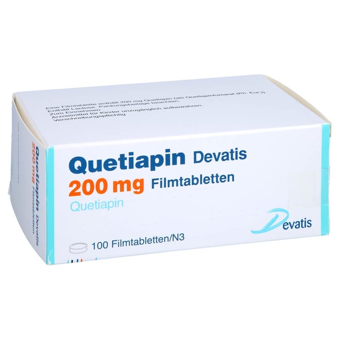Quetiapin Devatis 200mg