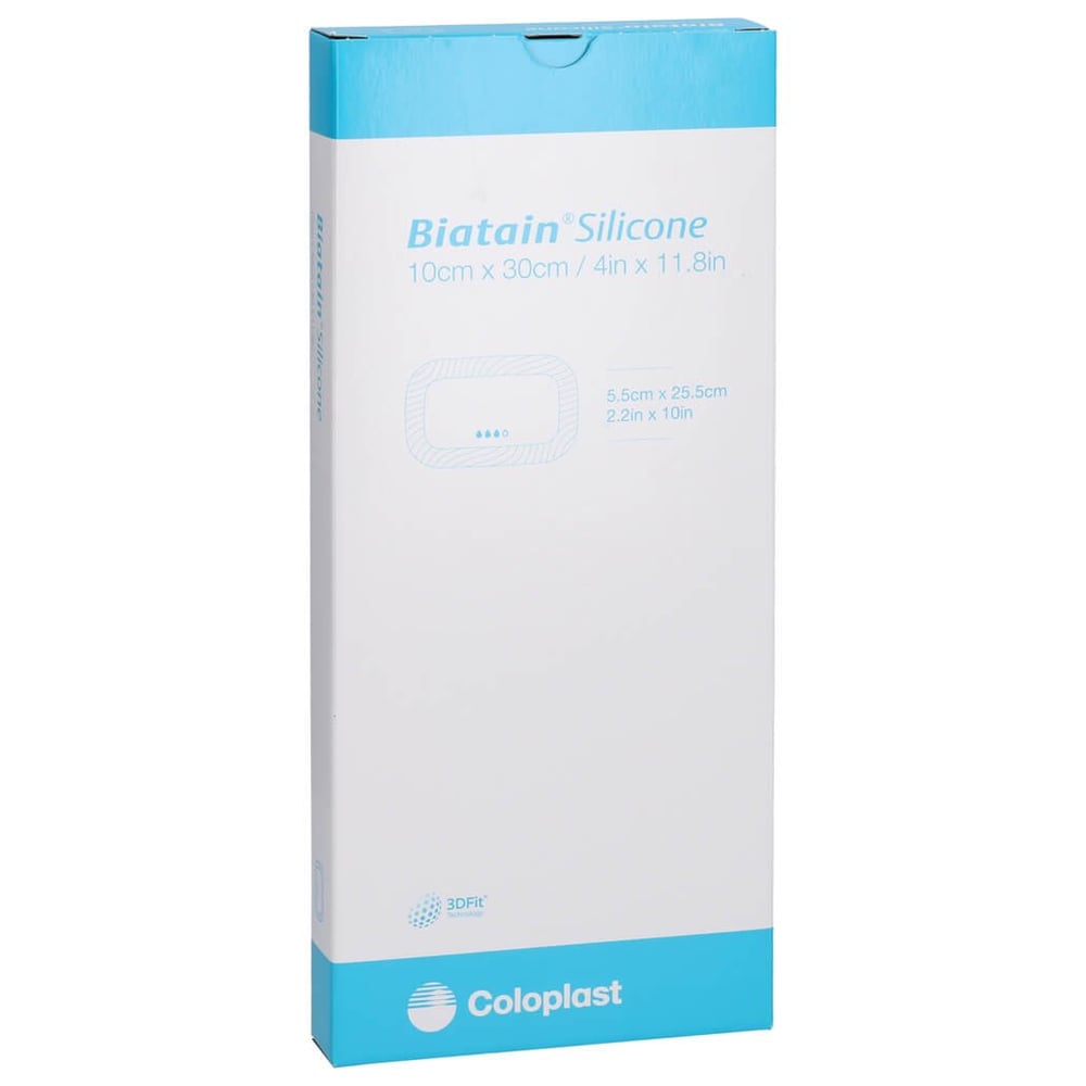 Biatain Silicone Schaumverband 10x30 cm