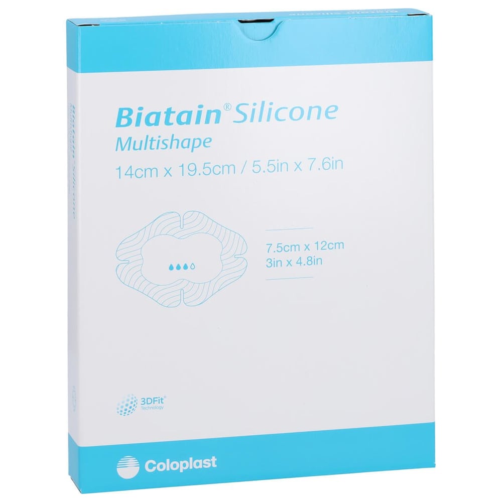 Biatain Silicone Schaumverb. Multishape 14x19.5 cm