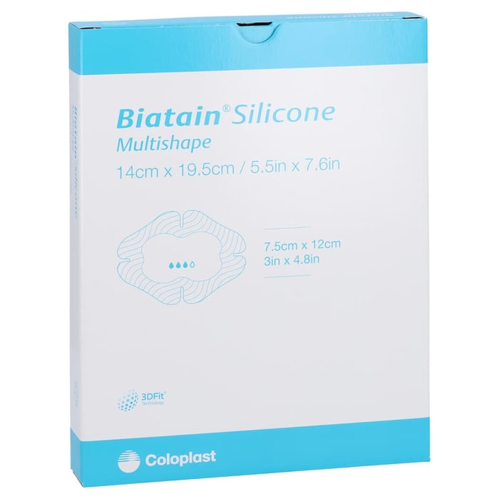 Biatain Silicone Schaumverb. Multishape 14x19.5 cm
