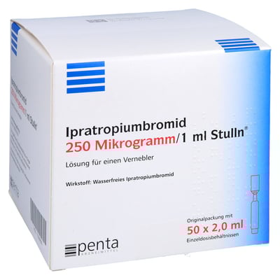 Ipratropiumbromid 250ug/1 ml Stulln Verneblerlsg.