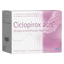 Ciclopirox acis 80 mg/g