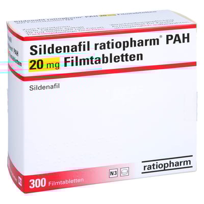 Sildenafil ratiopharm PAH 20 mg