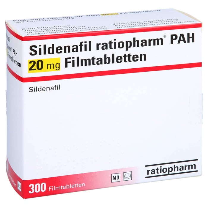 Sildenafil ratiopharm PAH 20mg