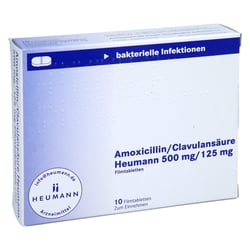 Amoxicillin/Clavulansäure Heumann 500 mg/125 mg