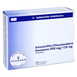 Amoxicillin/Clavulansäure Heumann 500 mg/125 mg
