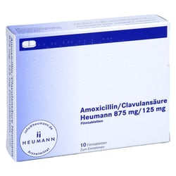 Amoxicillin/Clavulansäure Heumann 875 mg/125 mg