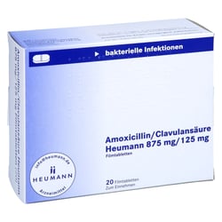 Amoxicillin/Clavulansäure Heumann 875 mg/125 mg