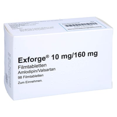 Exforge 10 mg/160 mg