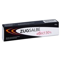 Zugsalbe effect 50 %