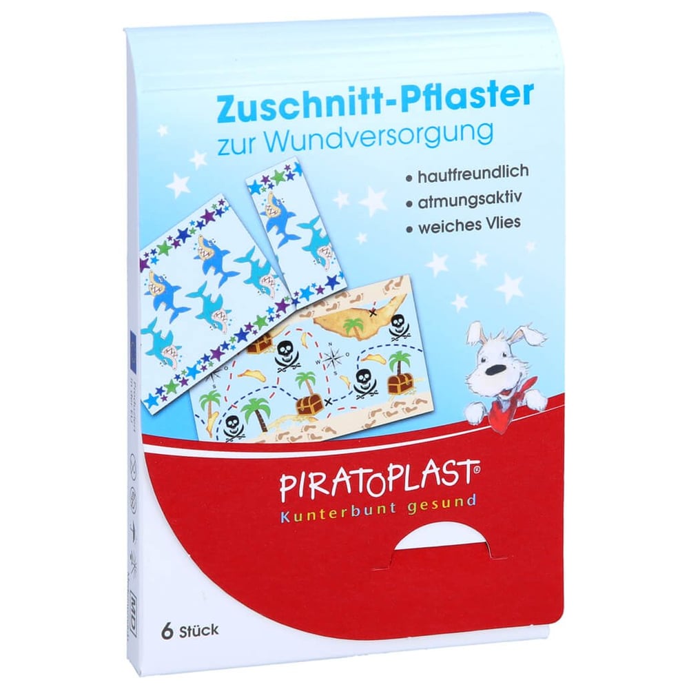 Piratoplast Jungen Pflasterzuschnitt 6x10 cm