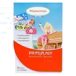 Piratoplast Mädchen Pflasterstrips 3 Größen