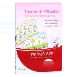 Piratoplast Mädchen Pflasterzuschnitt 6x10 cm