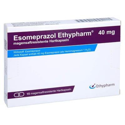 Esomeprazol Ethypharm 40 mg