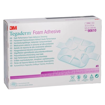 Tegaderm Foam Adhesive 8,8x8,8 cm Produktbild 1