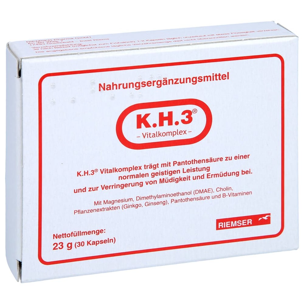 K.H.3 Vitalkomplex Kapseln