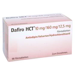 Dafiro HCT 10 mg/160 mg/12,5 mg