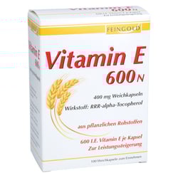 Vitamin E 600 N Burton Feingold