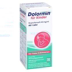 Dolormin für Kinder Ibuprofensaft 40 mg/ml