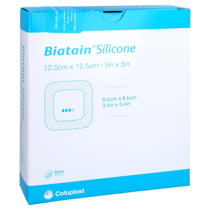 Biatain Silicone Schaumverband 12.5x12.5 cm