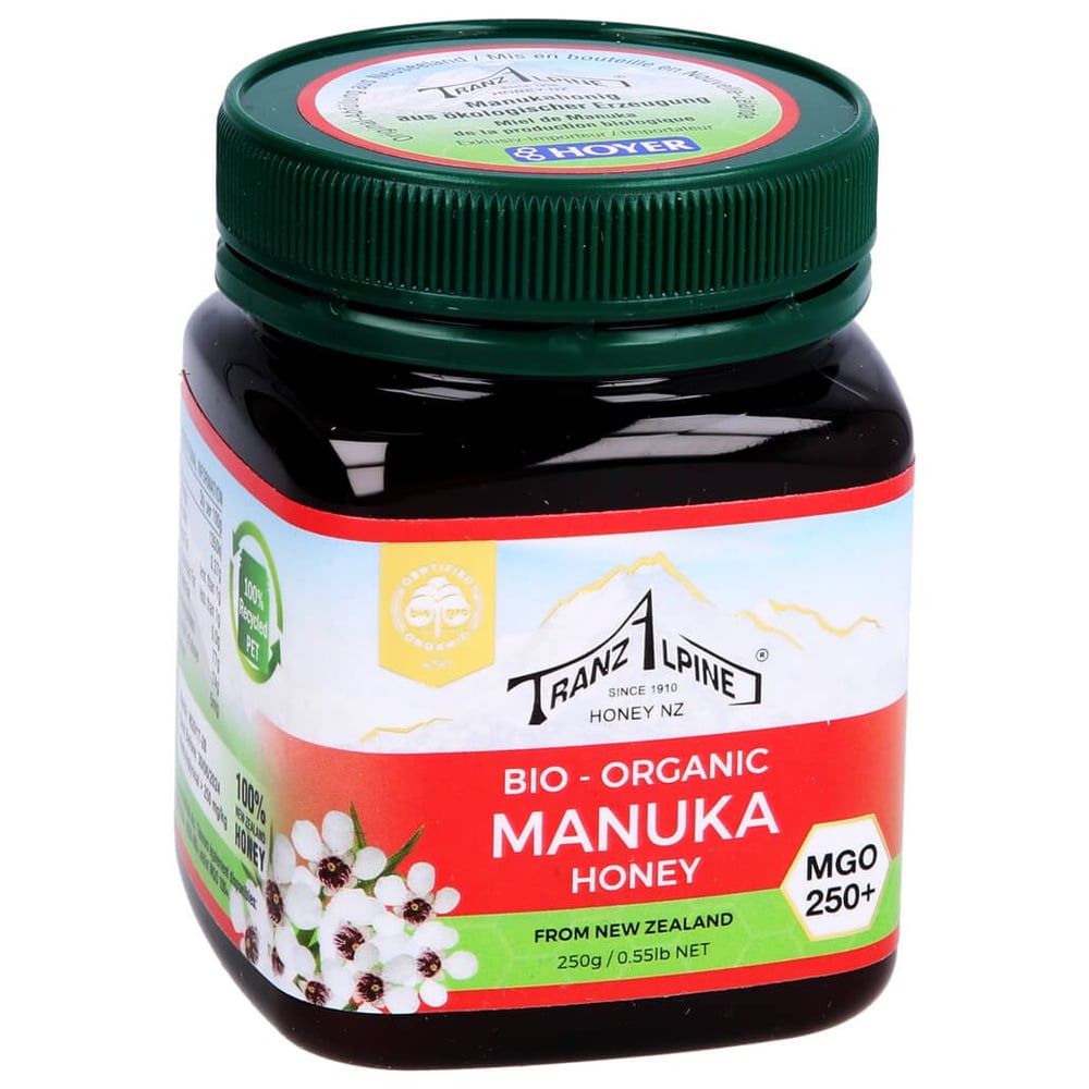 Bio Manuka Honig MGO 250+ TranzAlpine
