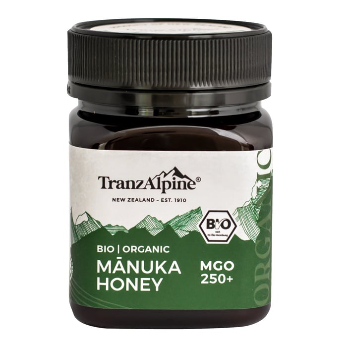 Bio Manuka Honig MGO 250+ TranzAlpine