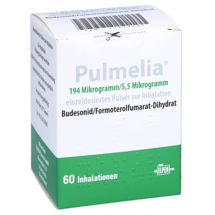 Pulmelia 194 Mikrogramm/5,5 Mikrogramm/Dosis