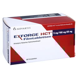 Exforge HCT 5 mg/160 mg/25 mg