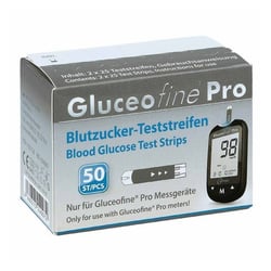 Gluceofine Pro Blutzucker-Teststreifen
