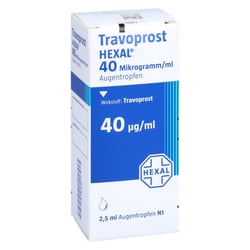 Travoprost HEXAL 40 Mikrogramm/ml