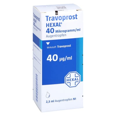 Travoprost HEXAL 40 Mikrogramm/ml