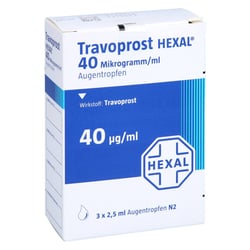 Travoprost HEXAL 40 Mikrogramm/ml