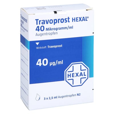 Travoprost HEXAL 40 Mikrogramm/ml