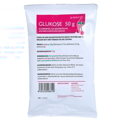 Glukose 50g Kirsch
