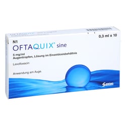 Oftaquix sine 5 mg/ml Augentropfen i. Einzeldosisb.