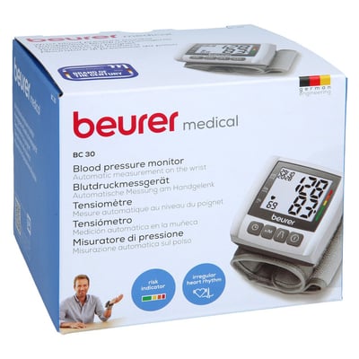 Beurer Bc30 Handgelenk Blutdruckmessgerät Produktbild 1
