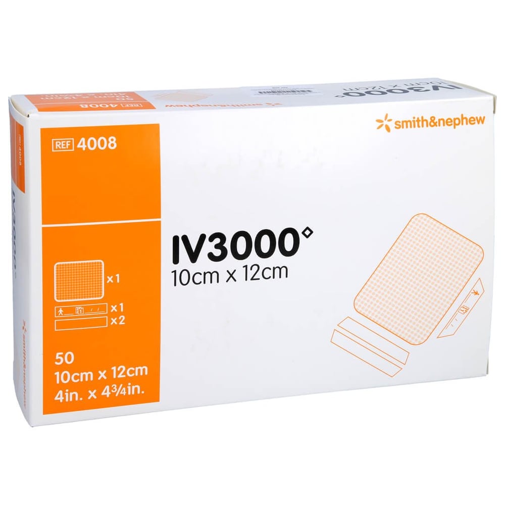 Opsite Iv 3000 10x12t Kfix