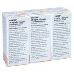 Cosopt 20mg/ml + 5 mg/ml Augentropfen