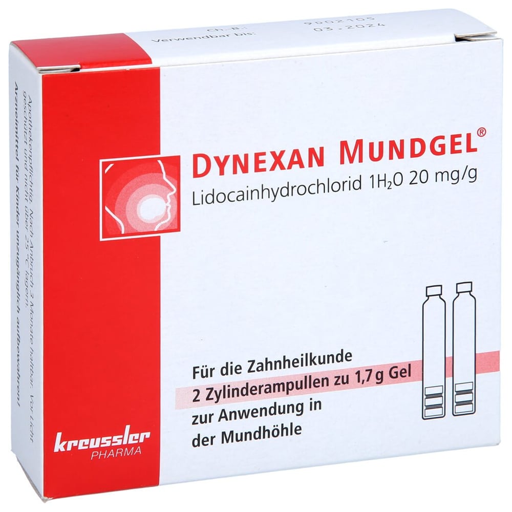 Dynexan Mundgel Zylinderampulle