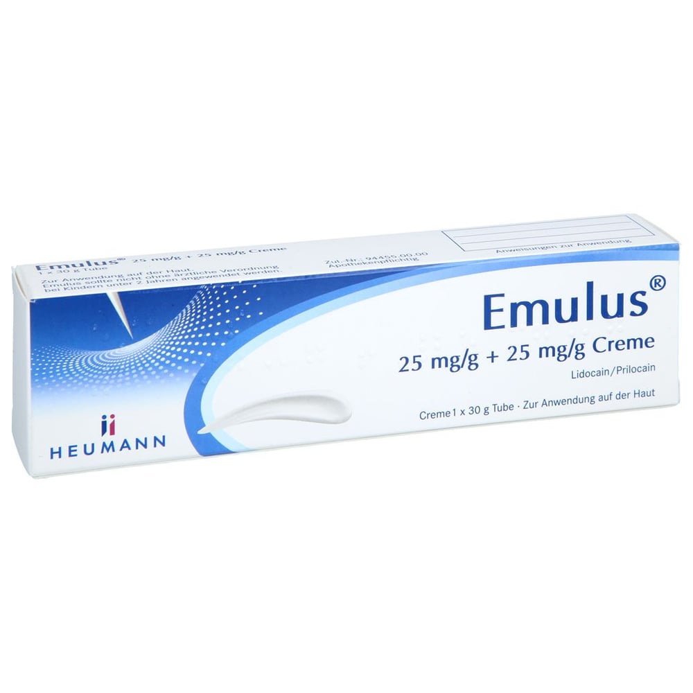 Emulus 25 mg/g + 25 mg/g