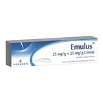 Emulus 25 mg/g + 25 mg/g