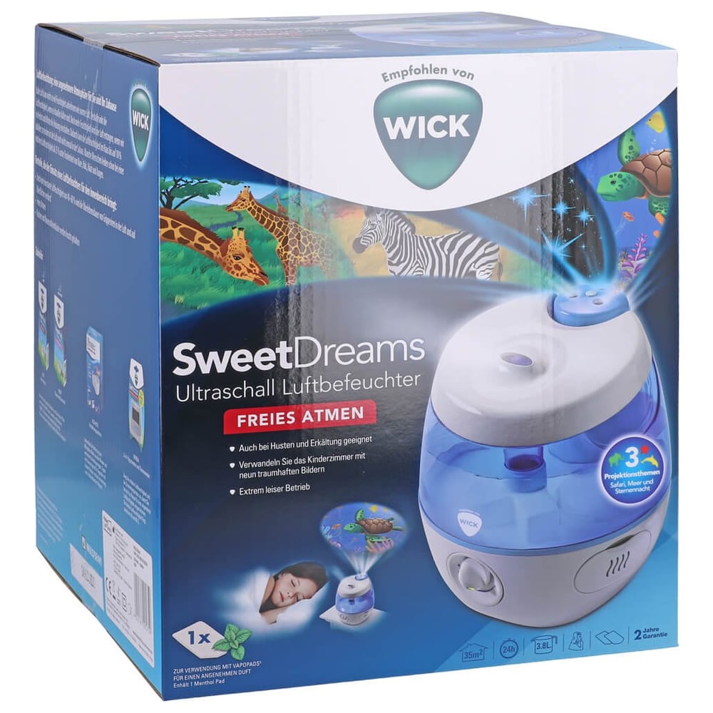 Wick SweetDreams 2in1 Ultraschall Luftbefeuchter