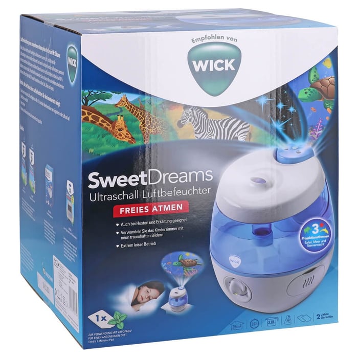 Wick SweetDreams 2in1 Ultraschall Luftbefeuchter