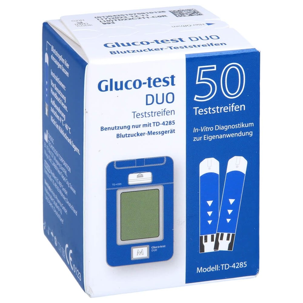 Gluco-test DUO Teststreifen