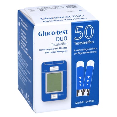 Gluco-test DUO Teststreifen Produktbild 1